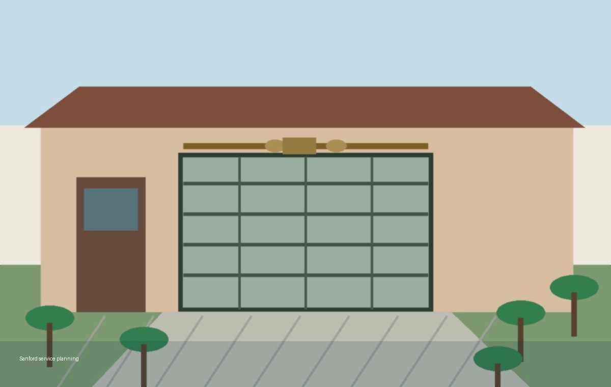 Garage door panel alignment and weather seal check near Clear Creek